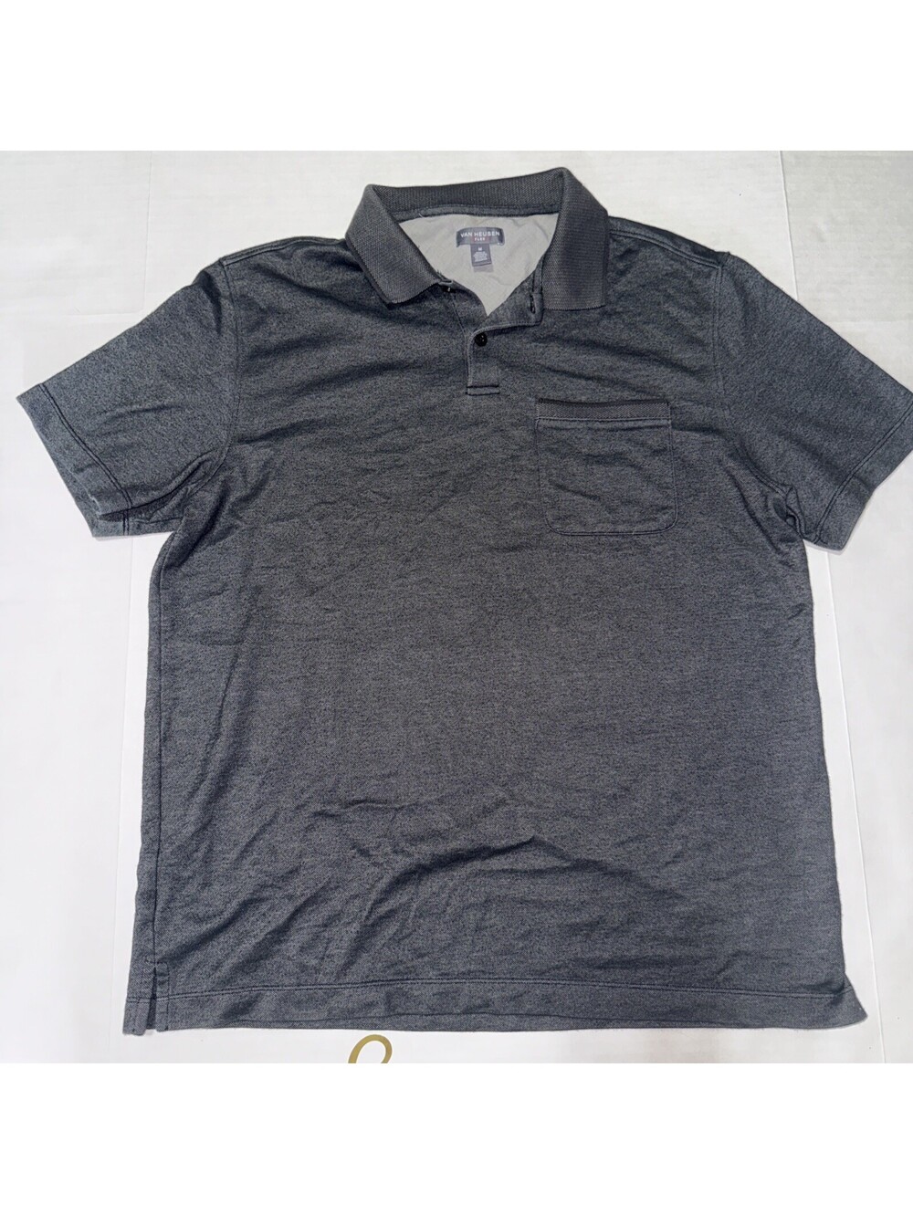 Van Heusen Mens Polo Shirt Size Medium